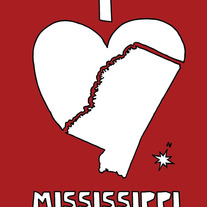 Missiassipi love, 5x7 print