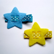 Blue/Yellow Star clips