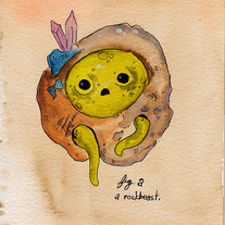 Rockbeast Postcard