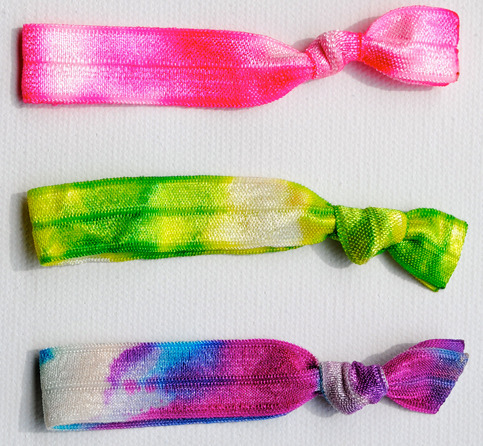 Sisterly Ties- No-Crease TIE DYE Hair Tie (ONE)