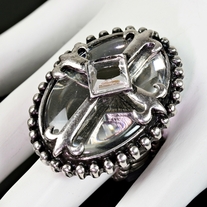 Mirrored Cross Ring