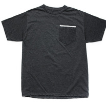Self Edge Tee / Heather Charcoal