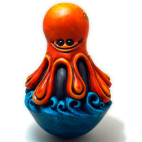 OCCTOBBOBBA - 4.5" Resin Weeble