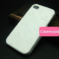 New Luxury Designer White Logo iPhone 4/4S Case
