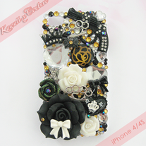 Black Gold Guns n Roses iPhone Case