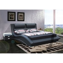 Napoli_modern_contemp_platform_blk_leatherette_medium