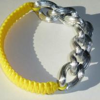 Wristful of Sunshine in Silver Swirl