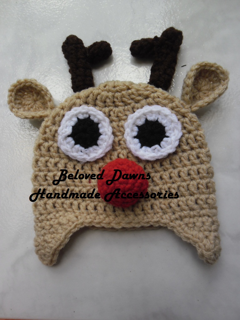 Beloved Dawn Crochet Reindeer Hat Online Store Powered By Storenvy