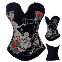Hello Nurse Skull Corset