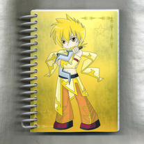 Notebook S - Elemental Chibi Bishonen: Lightning