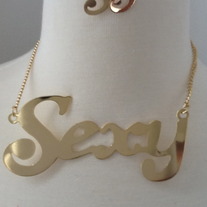 I'm Sexy & I Know It Necklace Set - many colors