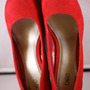 Red Wedge Platform Heels on Storenvy