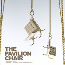 THE PAVILION CHAIR - SILVER THICK CHAIN