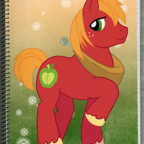 Notebook L - My Little Pony FiM: Big Mac (Fanart)