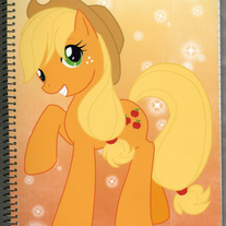 Notebook L - My Little Pony FiM: Applejack (Fanart)
