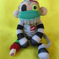 Stammel Decay Handmade Zombie Sock Monkey
