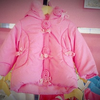 Biscotti By Kate Mack Heavy Pink Jacket