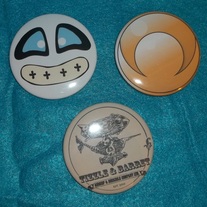 Set of 3" Shadowbinders Buttons/Pins