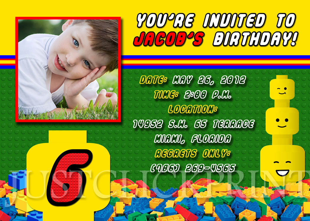 Featured image of post Lego Birthday Invitations Online