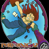 Phreaknic 12 "Don't Panic!" Shirt