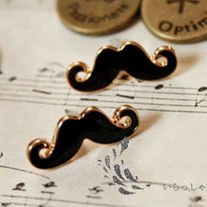 Mustache Earring