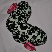 Damask Mary Janes