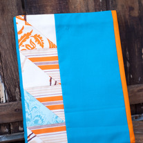 Orange and Blue Journal