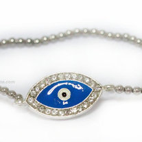 Evil Eye Bracelet - Silver