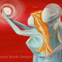 Large Art Magnet ~ Together