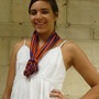 Cotton Orange and Blue Florida Gator Scarf - Thumbnail 4