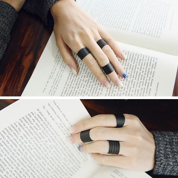 Black Knuckle Rings on Storenvy