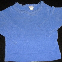 PURPLE SWEATER-TALBOTS KIDS-SIZE 7