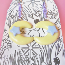 Pastel Moon Dream Earrings