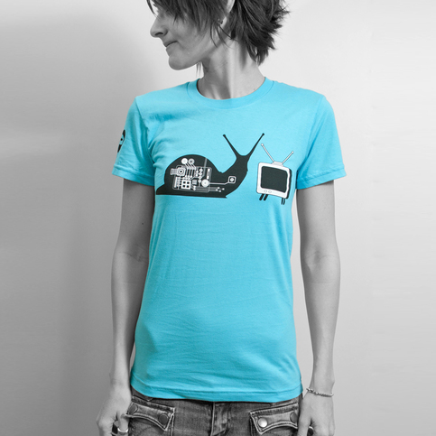 Women's T.V. Snail - Blue