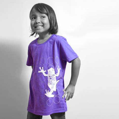 Kids Twister Frog - Purple