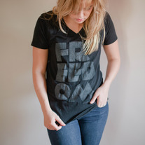Freedom V-Neck // Black