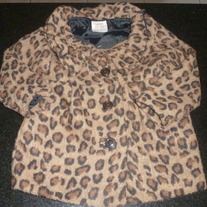 Leopard Coat-Old Navy Size 4T