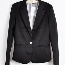 Black Fall Blazer