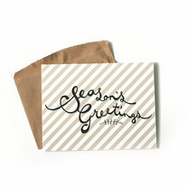 Season's Greetings Christmas Card