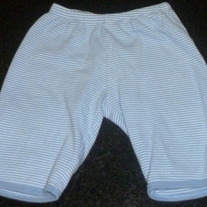 Blue/White Striped Pants-Chaps Size 9 Months