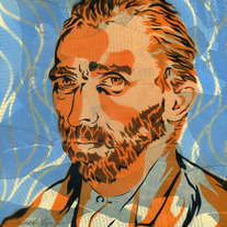 Vincent (brown, framed)