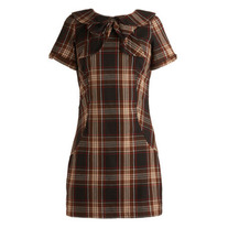 Dear Creatures Plaid Dress XS