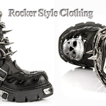 ROCKER STYLE UNDERGROUND CYBER CHAIN BOOTS ON SALE!