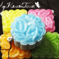 Squishy Colourful Mooncakes