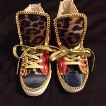 Spiked Converse: Sizes 11-3 (Kids) *Shoe is Included in Price