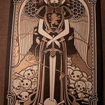Protector - Antique Gold - Print