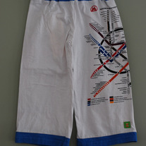 Yoga Pants 3T- Subway Map