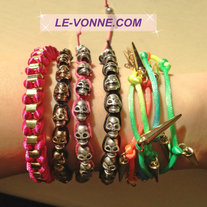 Colorful Spikes Neon bracelet - Thumbnail 1