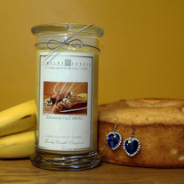 Banana Nut Bread Jewelry Candle
