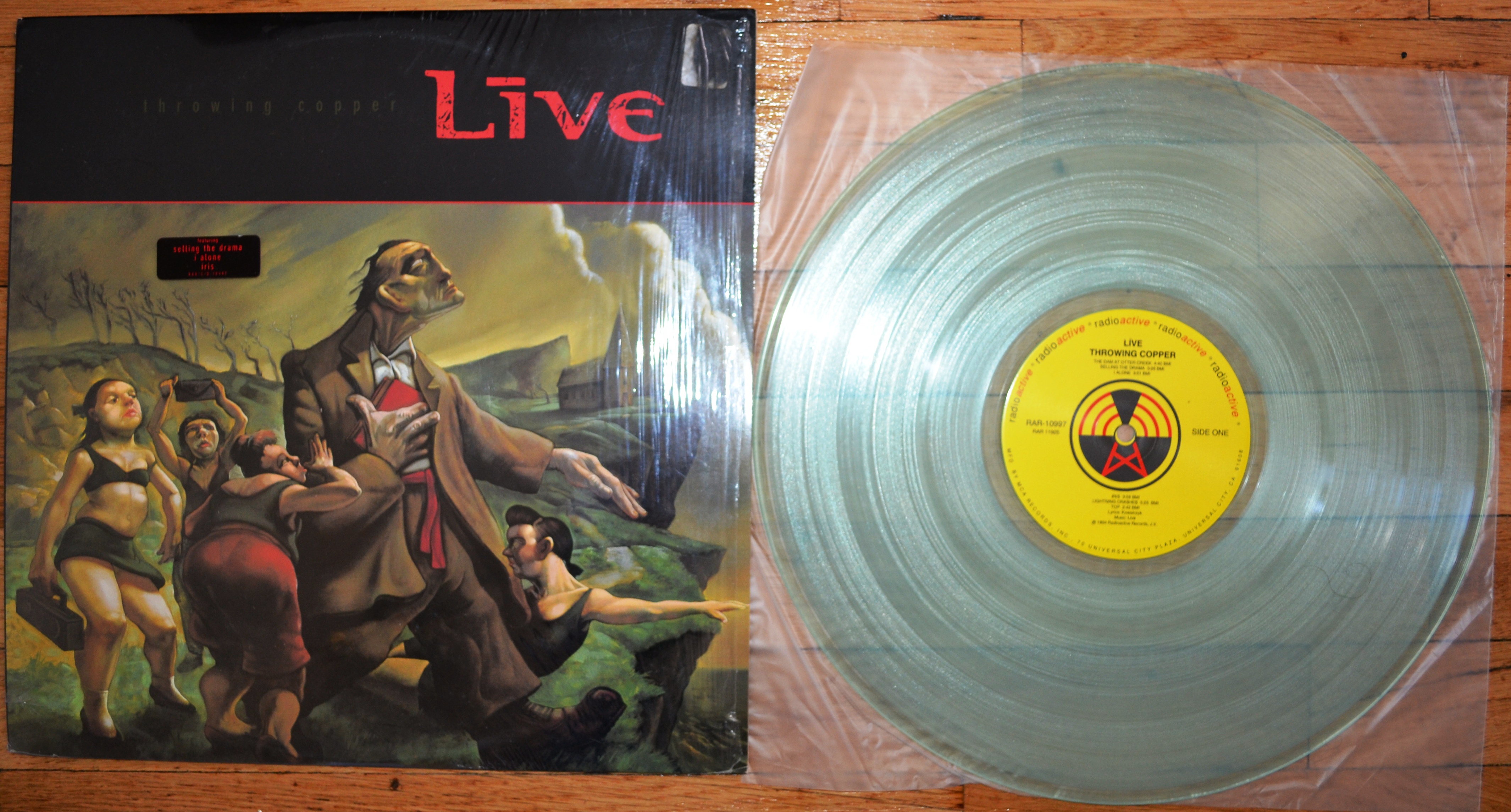 Live Throwing Copper Vinyl LP on Storenvy